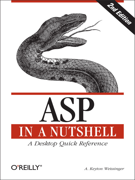 Title details for ASP in a Nutshell by Keyton Weissinger - Wait list